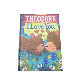 Theodore I Love You Kids Book Bedtime new